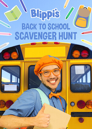 Blippi's School Supply Scavenger Hunt